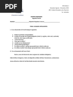 Examen Ordinario Segundo Parcial Nombre: - Alejandra Riquelme Caraveo - Tema: Ciudades Inteligentes