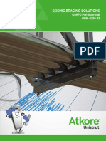 Seismic Bracing Solutions: OSHPD Pre-Approval OPM-0295-13