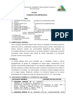 Silabo - Comunicacion Empresarial - 2021 - I - Ok