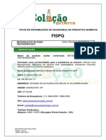 Fispq: Ficha de Informações de Segurança de Produtos Químicos