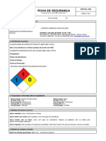 Ficha de Segurança: Data Da Emissão: 03/07/2013 No. Da Revisão: 04