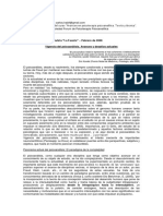 Vigencia Del Psicoanálisis. Avances y Desafíos Actuales. C. Habif