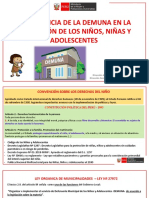 Importancia de La Demuna en La Protección de Los Niños, Niñas Y Adolescentes