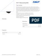 SKF PHF TB1615X16MM Specification