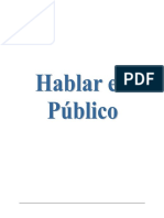 Curso para Hablar en Público