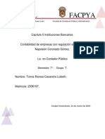 Capítulo 5 Instituciones Bancarias.: Semestre: 7° - Grupo: T