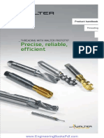 Walter Prototype Product Handbook Threading Walter Tools