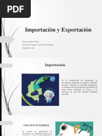 Importación y Exportación