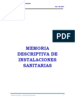 M.D. Inst - Sanitarias Casa de Campo