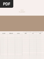 2021 Planner