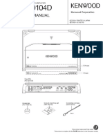 Kenwood Kac-9104d SM