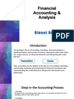 Introduction To Accounting