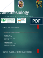 Anesthesiology: Ralph Jacob M. Elazegui, DDM Maed