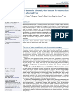 Exploring Lactic Acid Bacteria Diversity For Better Fermentation of Plant-Based Dairy Alternatives