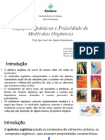 Ligações Químicas e Polaridade de Moléculas Orgânicas: Prof. Igor José Dos Santos Nascimento