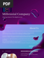 Millennial Company Profile Presentation