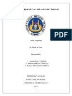 Dinamikanekonomi Zaman Pra-Aksara (Prapasar) : Dosen Pengampu: Dr. Rusdi, M.Hum