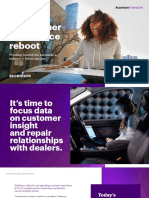 A Customer Experience Reboot: Pivoting Toward The Automotive Industry's Future Success