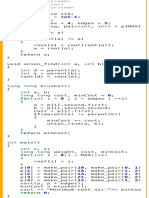 Kruskal's Algorithm