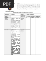 Rúbrica para Producto de Investigación 1b