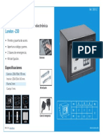 Caja Seguridad Sobreponer Electrónica: London - 230