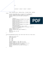 Programa Calculo Entre Dos Puntos Xy