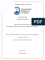 Estudiar en Contextos de Pobreza. Funcionamiento Familiar en Familias Donde Un Hijo Logra Buenas Calificaciones