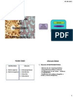 Tejido Óseo y Cartílago Primer Semestre Enfermería 2021 Canvas PDF