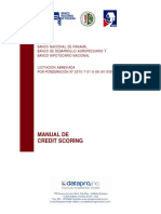 Manual Datapro Scoring Crediticio PDF