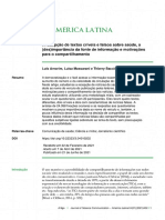 A Recepção de Textos Críveis e Falsos Sobre Saúde A (Des) Importância Da Fonte de Informação e Motivações para o Compartilhamento - Luisa Massarani