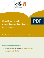 Predicativo Do Complemento Direto