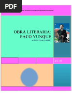 Monografia Paco Yunque