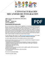 Instructivo Facturación Ospm 2023