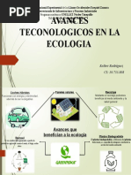 Avances Tecnologicos en La Ecologia