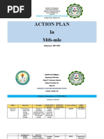 Action Plan in MTB Mle