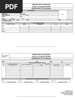 Formato Observador Del Estudiante