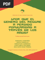 ¿Por Que El Genero Del Reggae A Perdido Popularidad A Través de Los Años?