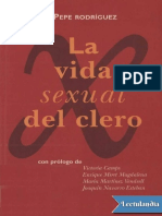 La Vida Sexual Del Clero - Pepe Rodriguez