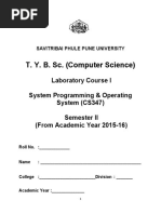 T. Y. B. Sc. (Computer Science)