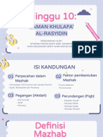 Minggu 10 - Zaman Khulafa' Al-Rasyidin PDF