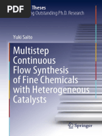 (Springer Theses) Saito Y. - Multistep Continuous Flow Synthesis of Fine Chemicals With Heterogeneous Catalysts (2023, Springer) - Libgen - Li