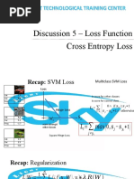 Discussion 5 - Cross Entropy Loss - Annotated