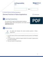 Activity 1.4 - Business Ethics & Social Responsibility