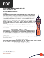 Ion Science Pid Response Factors An en