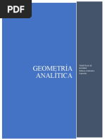 Geometría Analítica