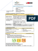 Sesión de Aprendizaje N°1-3°ef