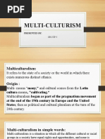 Multi Culturism