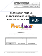 Plan Haccp Bebida PDF