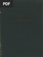 O Espirito Lusitano Ou o Saudosismo PDF