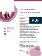 Rosa Raquel Moreno CV